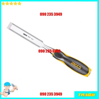 Đục gỗ đầu dẹp 6-25mm dài 140mm Total Ingco siêu cứng dùng đục và điêu khắc tiện gỗ 1234