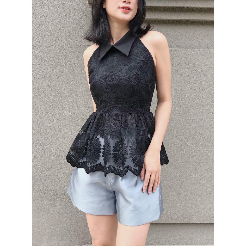 JOVEN - Quần Short Tafta năng động sang chảnh