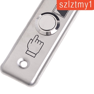 Stainless Steel Door Exit Push Release Button Switch For Access Control