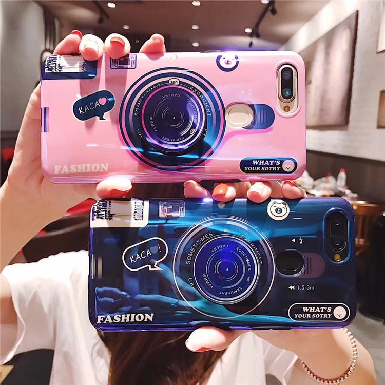 Ốp điện thoại họa tiết máy ảnh Blueray cho Xiaomi Redmi 7A Redmi 8 Redmi 8A Redmi Note 8 Redmi Note 8 Pro Redmi Note 8T