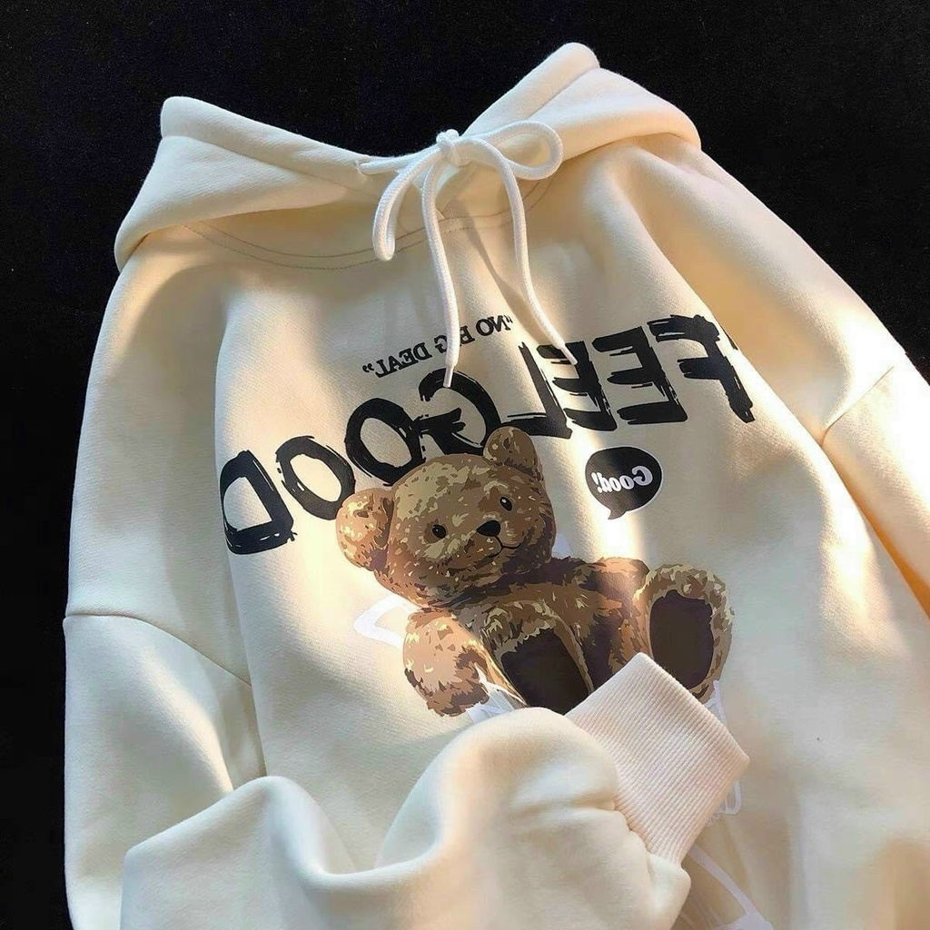 Áo HOODIE FEELGOOD Cao Cấp Nam Nữ Chất Nỉ Bông Ngoại Dày Dặn