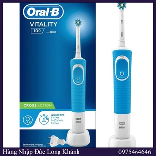 Bàn chải đánh răng điện oral b vitality 100