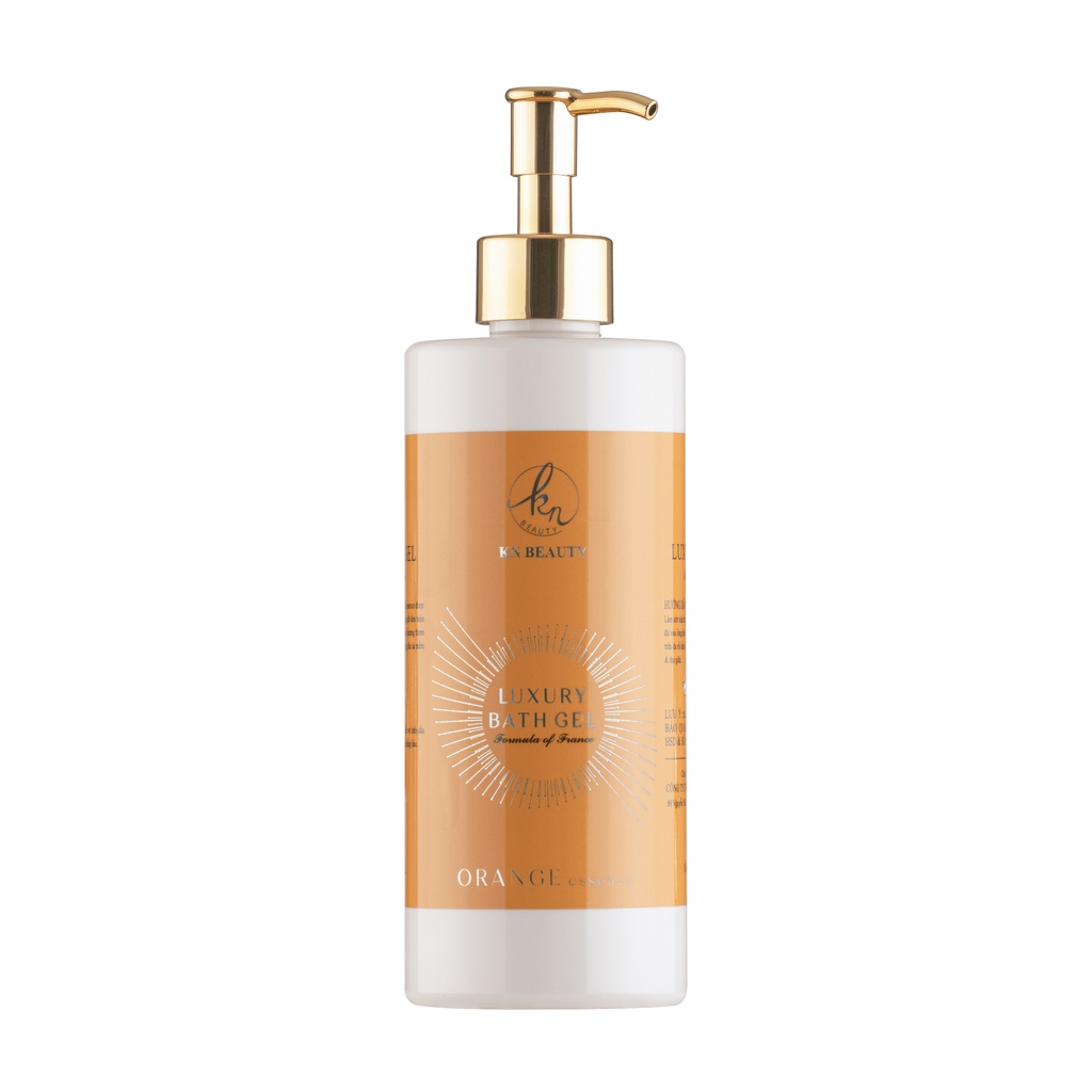 Sữa tắm tinh chất Cam KN Beauty – Luxury Bath Gel ORANGE essence 380ml tặng nước hoa mini