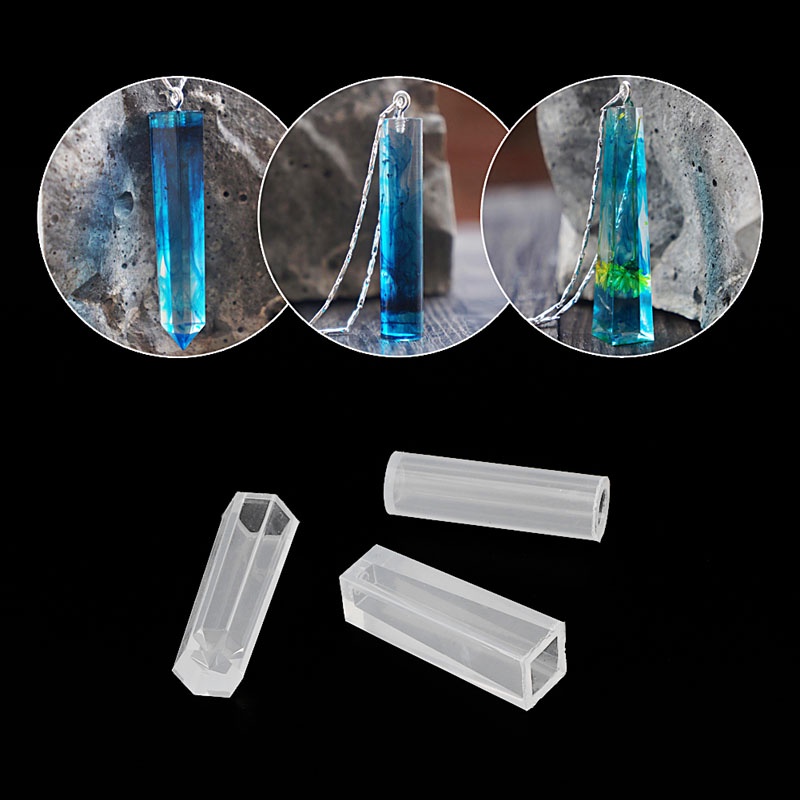 Khuôn Silicone Hình Học Dùng Làm Trang Sức Thủ Công