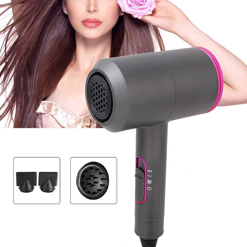 Bộ máy sấy tóc đa chức năng nhiệt đọ thấp chống ồn tiện dụng cho gia đình