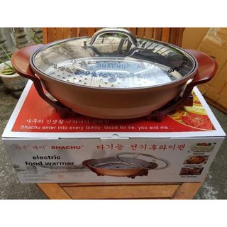 Chảo lẩu điện hình bầu dục Shachu Hàn Quốc