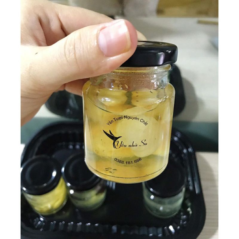 Hũ thủy tinh chưng yến 75ml