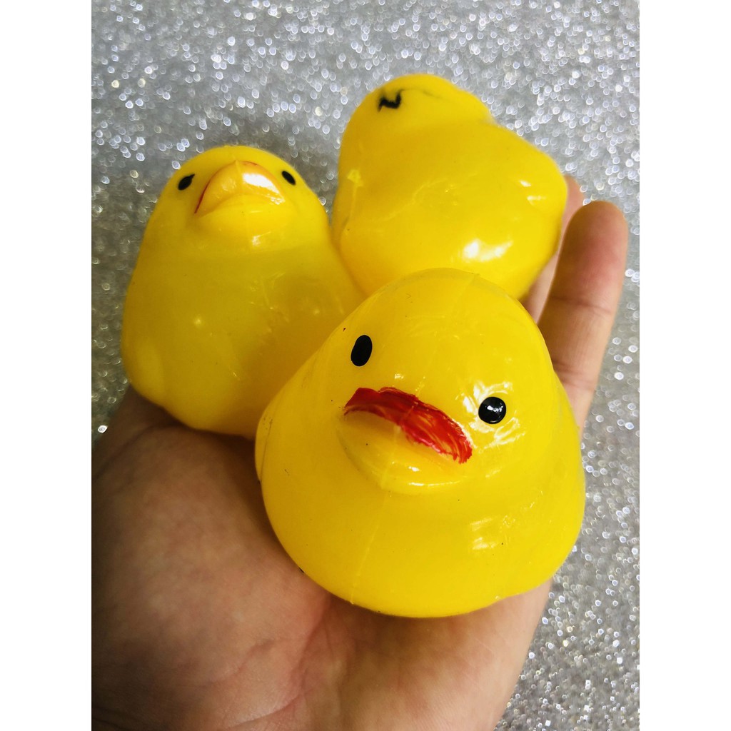 GUDETAMA SQUIShY trứng bóp trút giận hình con gà vàng con đáng yêu slime mochi