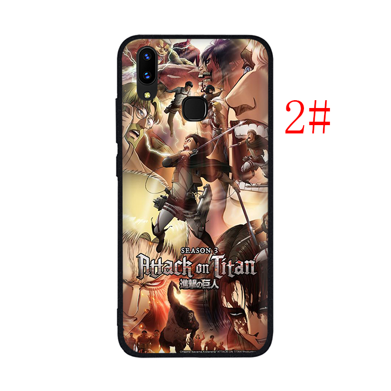 Ốp Lưng Silicone In Hình Attack On Titan 268z Cho Samsung A10 A10S A20 A20S A20E A30 A30S A40 A40S A50 A50S A60