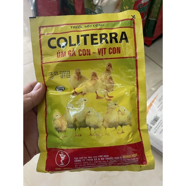 Úm gà vịt con Coliterra gói 100g