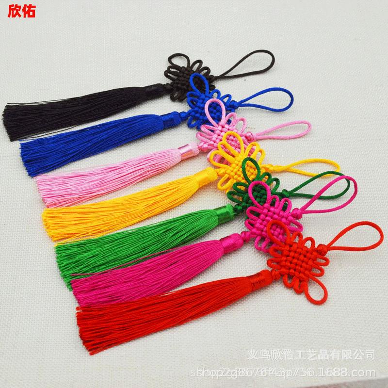 Tua Rua , Dây Tua Trang Trí Dây Đồng Tâm Trang Trí Quạt, Lồng Đèn Đồ Cổ Trang 20 Cm