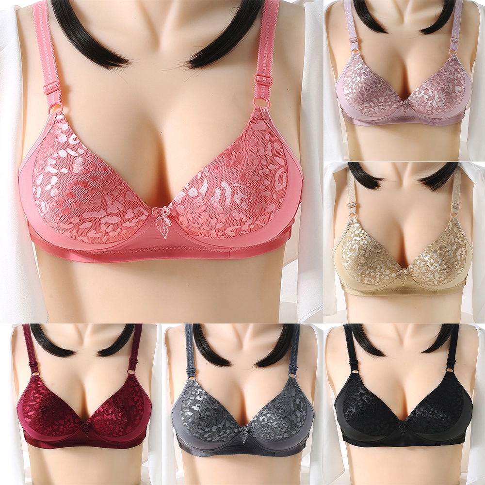 Áo ngực màu trơn mềm mại có dây điều chỉnh thoải mái thời trang cho nữ