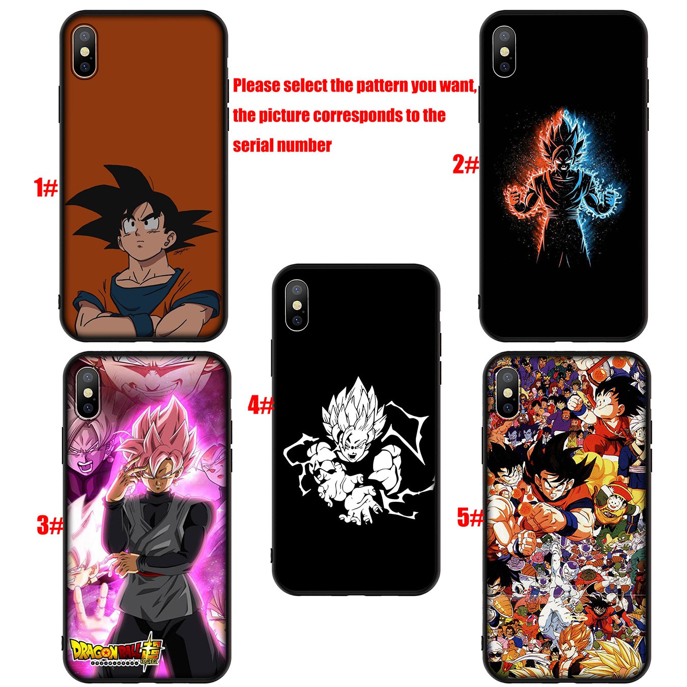 Samsung Galaxy A9 A8 A7 A6 Plus J8 2018 + A21S A70 M20 A6+ A8+ 6Plus Casing Soft Silicone Dragon Ball goku Phone Case