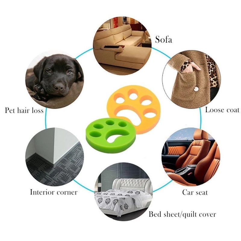 Miếng Silicone Tẩy Lông Chuyên Nghiệp Cho Máy Giặt