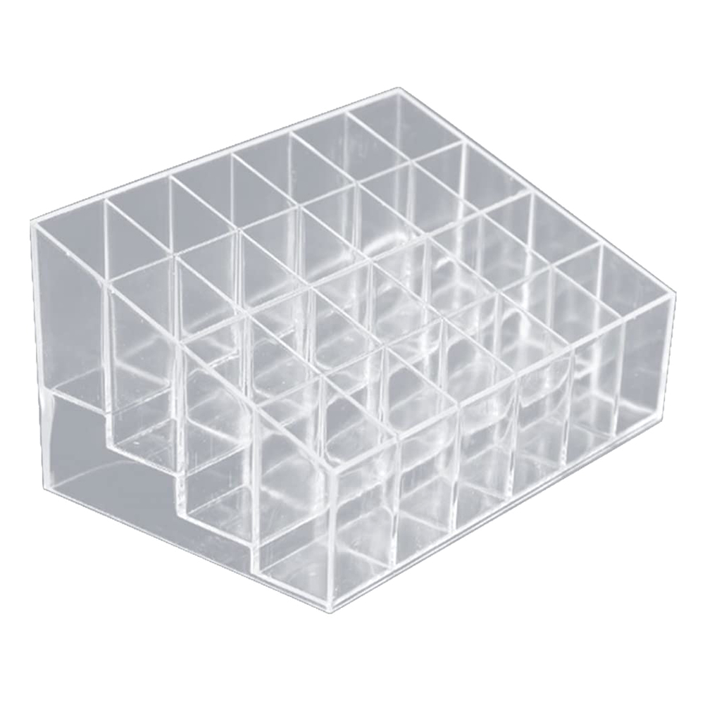 Khay Đựng Mỹ Phẩm Son Môi Trong Suốt Tiện Dụng