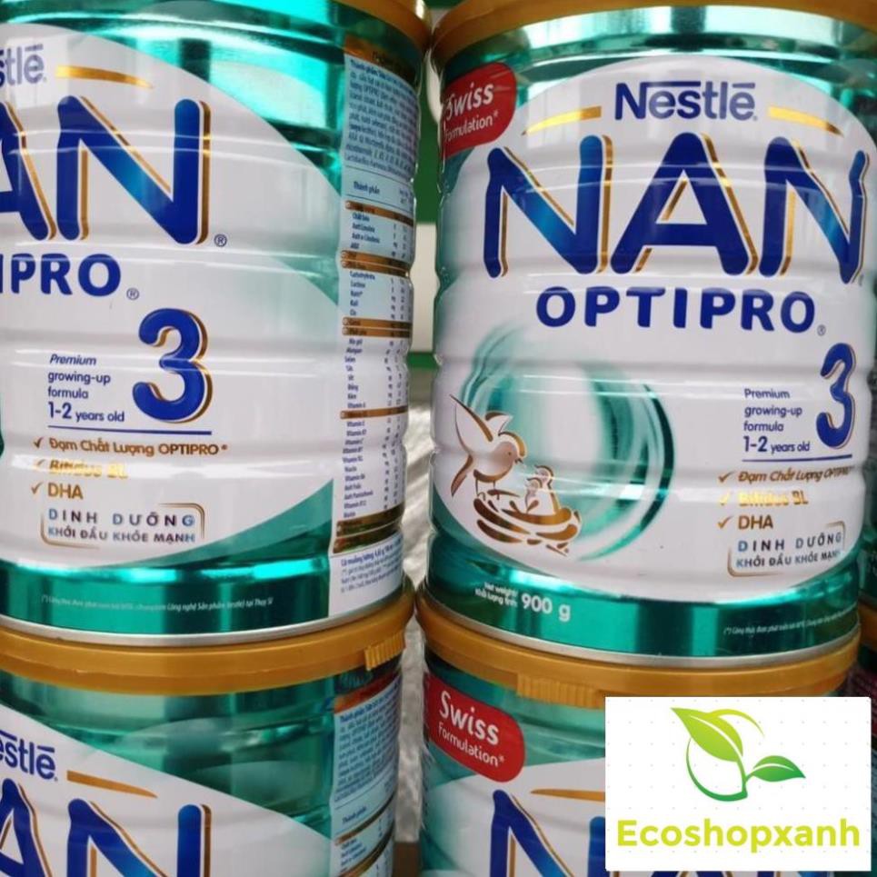 Combo 3 lon Sữa Bột Nestlé NAN Optipro Số 3 - Hộp 900g