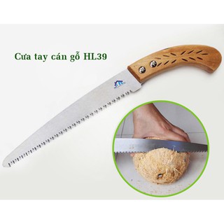 cưa tay cán gỗ