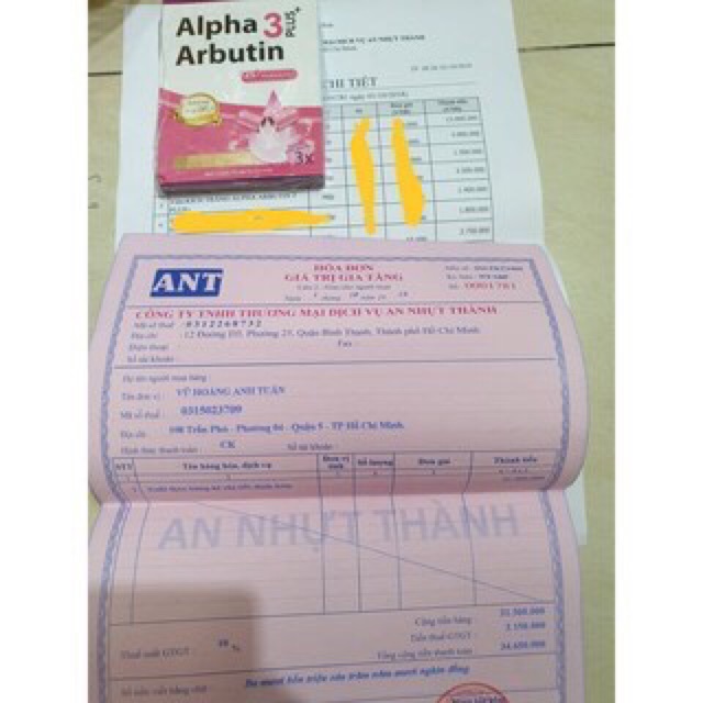 Vỉ Kích Trắng Alpha Arbutin 3 Thái Lan