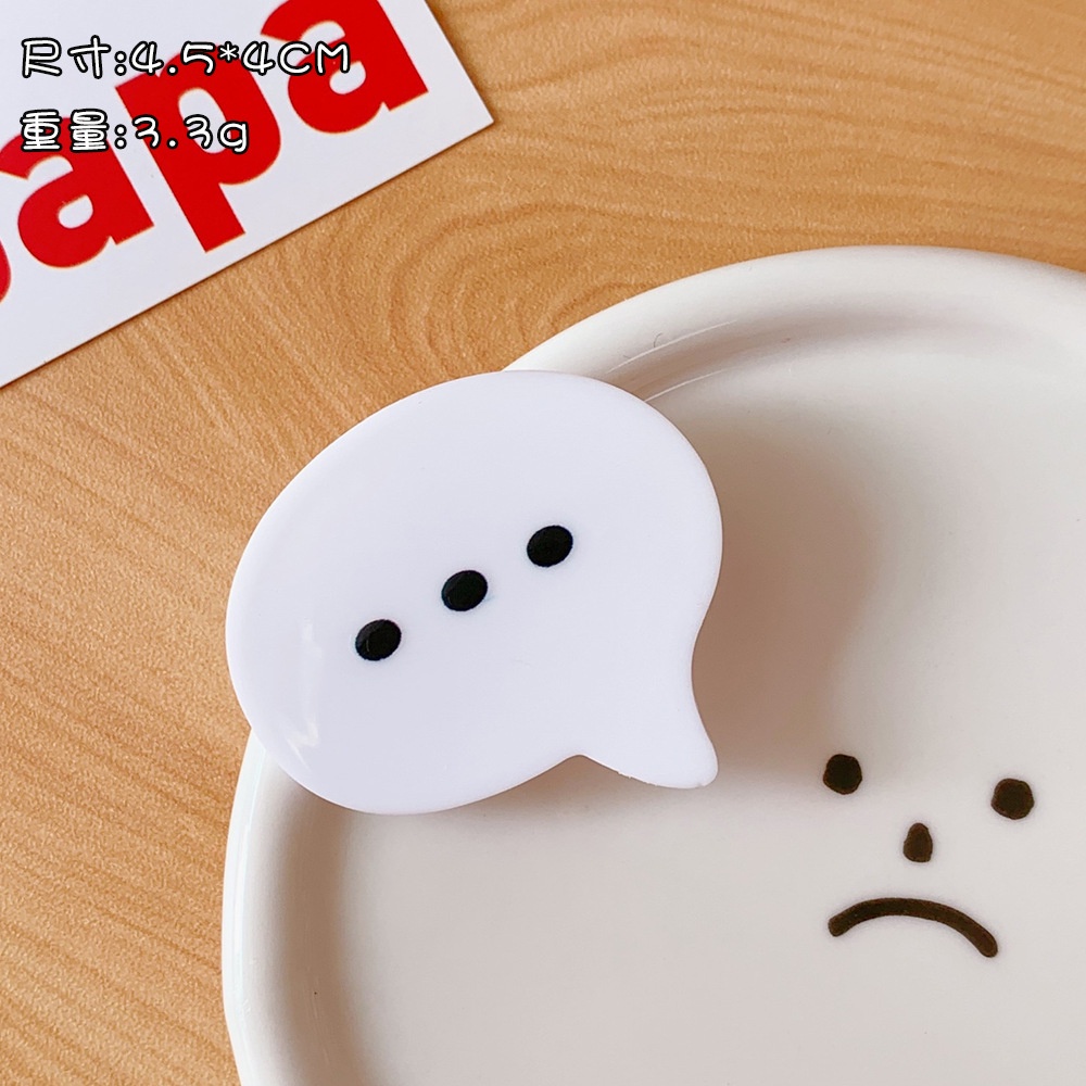 Kẹp tóc biểu tượng cảm xúc ngộ nghĩnh - UniLabel