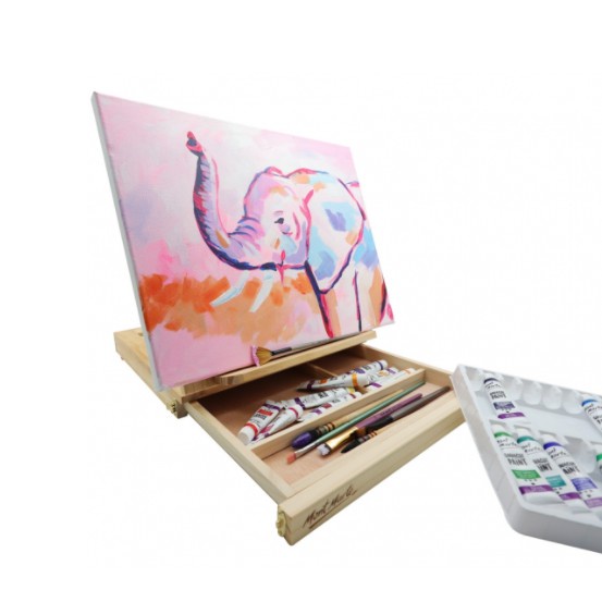 Giá vẽ để bàn có ngăn kéo Mont Marte-MEA0023 - SUGI ART SHOP