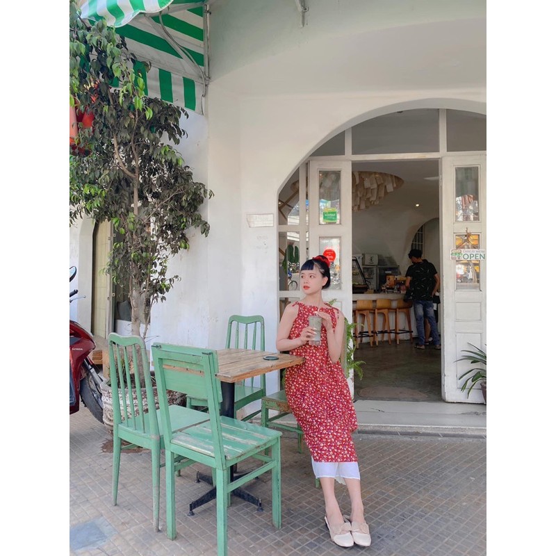 Váy hoa nhí hai dây