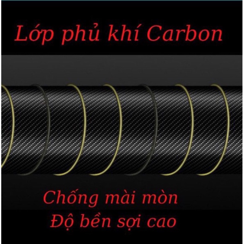 Cước câu Pinsen 60m Cao cấp- cước chống xoắn, tải cá cao