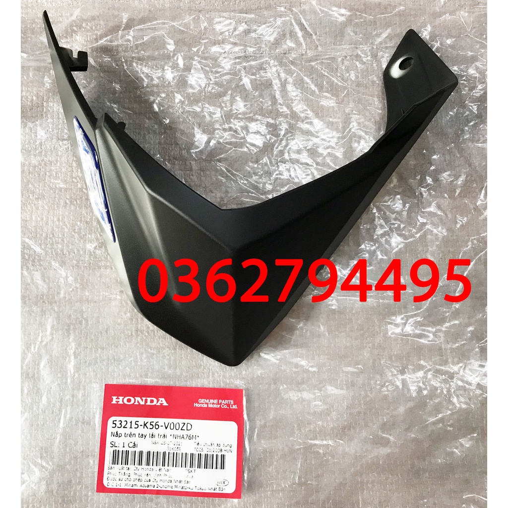 Dàn áo Winner V1 Đen nhám tem trắng Zin chính hãng Honda