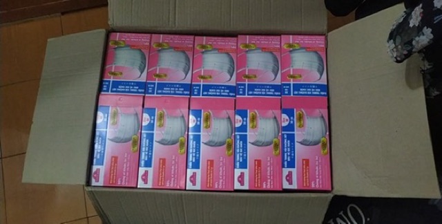 (1hộp 30c) Khẩu trang y tế 3 lớp Topvalu kháng khuẩn