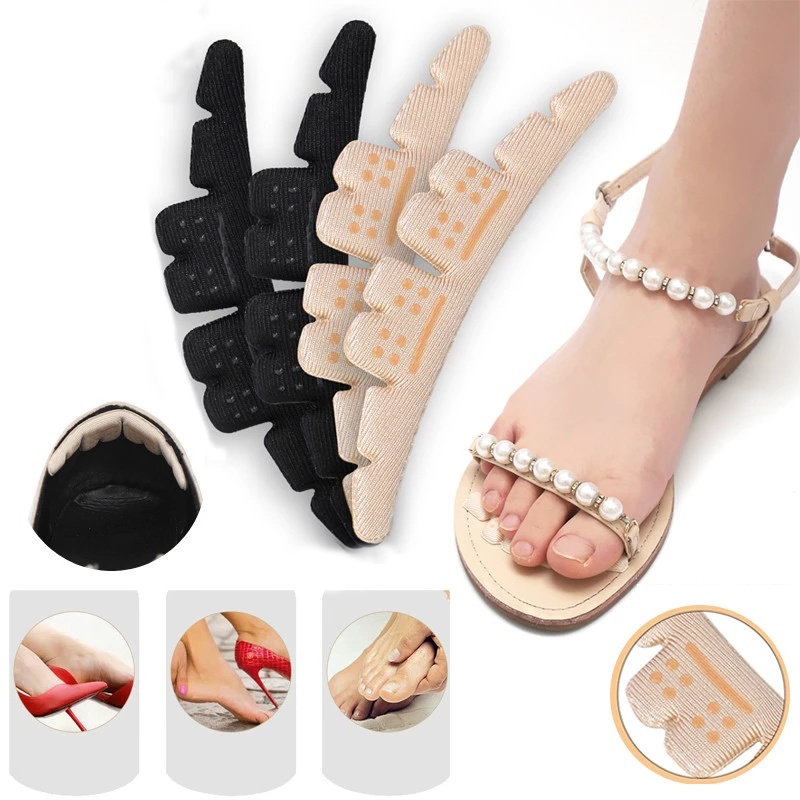 1 Cặp Miếng Dán Silicone Lót Chân Khi Mang Giày Cao Gót Chống Trượt