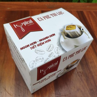 Cà Phê Túi Lọc vị đậm đà 100% Robusta - Typical Coffee