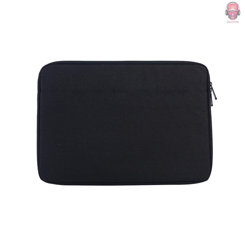 Túi đựng máy tính bảng bằng nylon chống thấm nước đa năng màu đen kích thước 12.5 inch