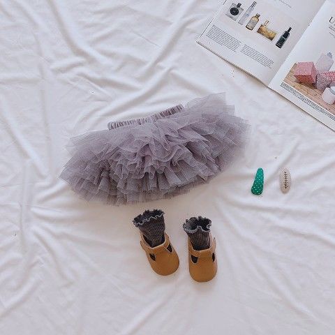 Chân Váy Xòe Tutu Phong Cách Công Chúa Thời Trang Xuân Hè Mới Cho Bé Gái Dễ Phối Đồ