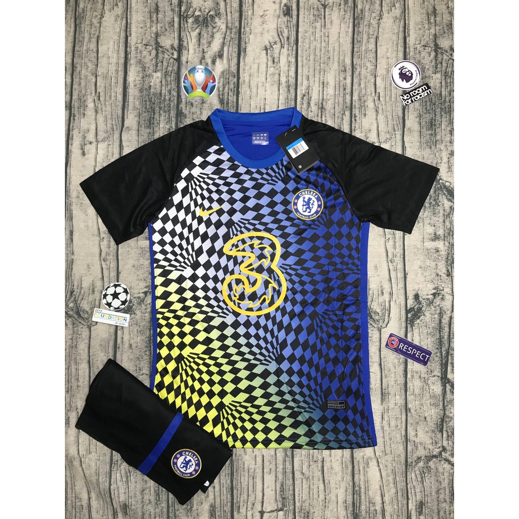 Áo bóng đá - Áo Đá Banh Câu Lạc Bộ Chelsea -Sân Nhà 2022 - Chất Polyeste thái cao cấp