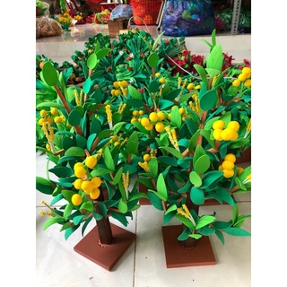 Cây Ăn Quả Mầm Non Làm Bằng Xốp Bitit Cao 42cm (8 Loại Có Sẵn )