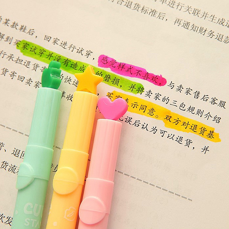 Bút Đánh Dấu Màu Nước Dạ Quang Chuyên Dùng