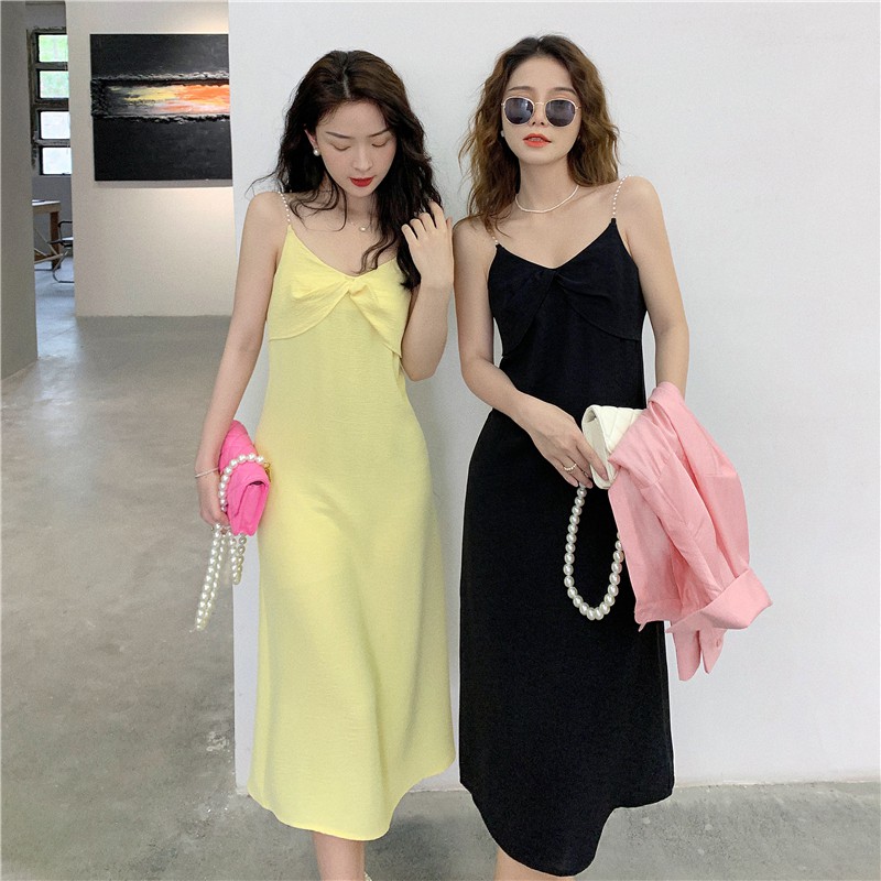 Đầm Xòe Không Tay Thắt Nơ Eo Thời Trang Hè 2021 Cho Nữ | BigBuy360 - bigbuy360.vn