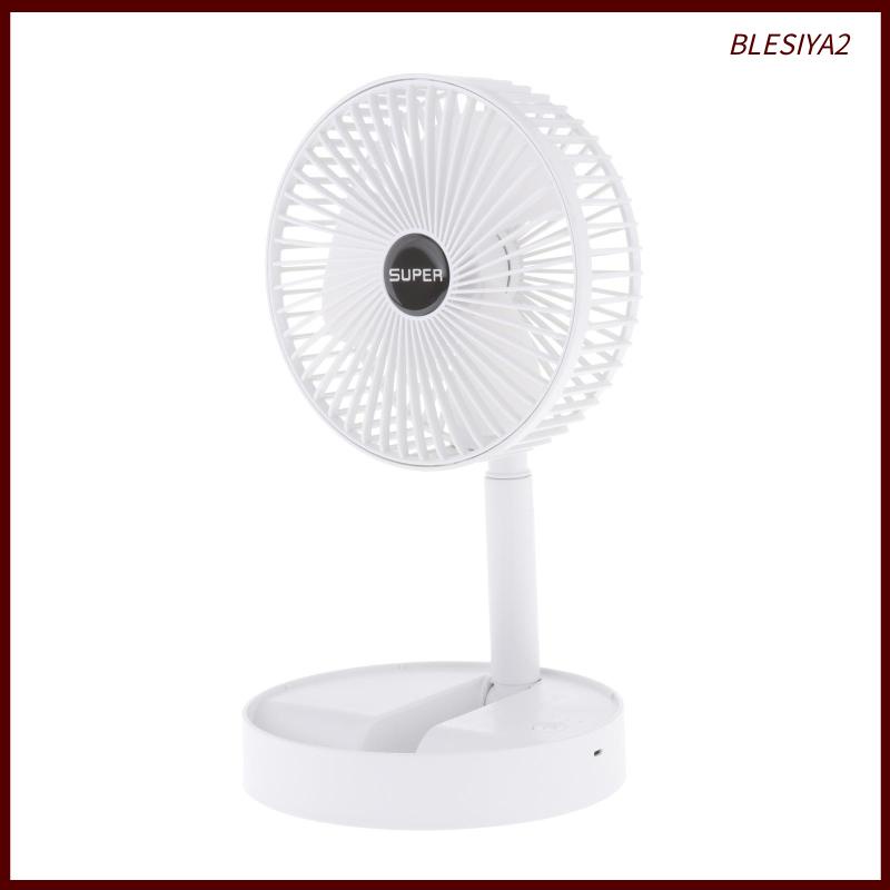 Foldable Desktop Fan Portable Personal Fan 3 Speeds Head Rotatable
