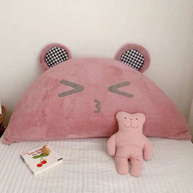 Tựa Giường Lông Thỏ Mềm Mịn 16 Mẫu Siêu Đáng Yêu (Shinbedding)