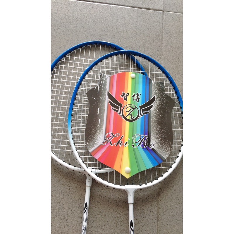Bán chạy-1 đôi vợt Zhi Bo Sports tặng kèm quả cầu lông