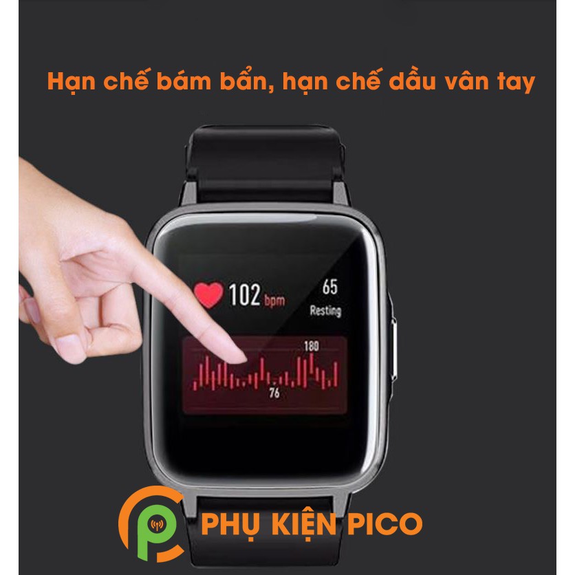 Bộ 2 dán màn hình Haylou LS01 Smart Watch dẻo trong suốt - Dán màn hình đồng hồ Xiaomi Haylou Smart Watch PPF cao cấp