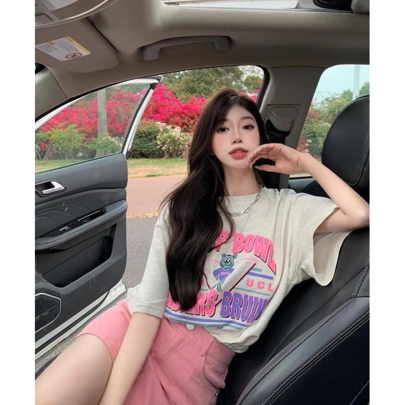 [Mã WASTCOOL giảm 15% tối đa 50K đơn 99K] BNU63 - SET ÁO PHÔNG CHỮ + CHÂN VÁY HỒNG NỮ | BigBuy360 - bigbuy360.vn