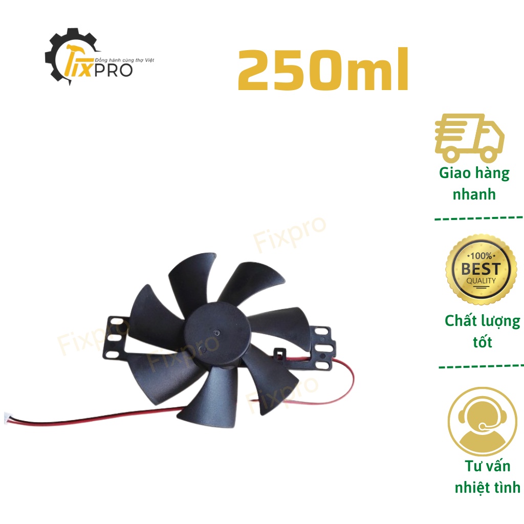 Quạt bếp từ 12VDC loại to