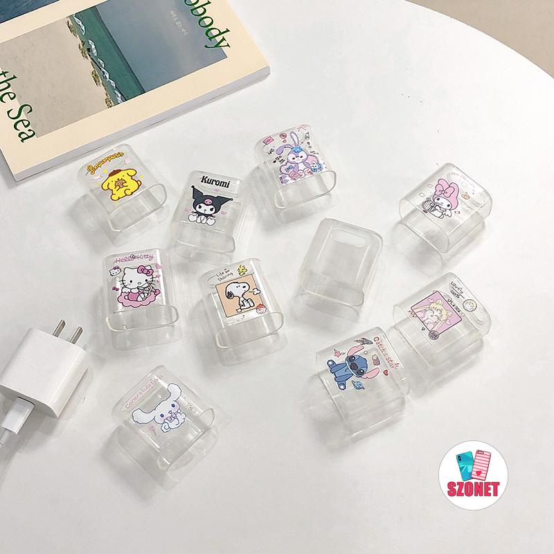 Hoạt Hình Vỏ Bảo Vệ Đầu Sạc Nhanh Pd 20w Cho Apple 12