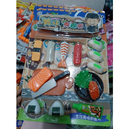 Đồ chơi mô hình vỉ sushi
