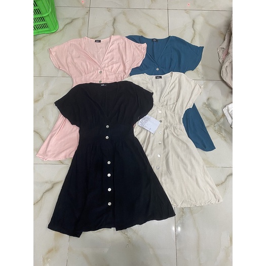Đầm Sơ Mi DOTTI Linen  - 3895