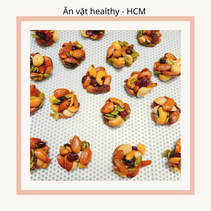 Bánh Granola Ăn Kiêng Siêu Hạt Không Đường Không Tinh Bột Dành Cho Người Ăn Kiêng Giảm Cân 250gr