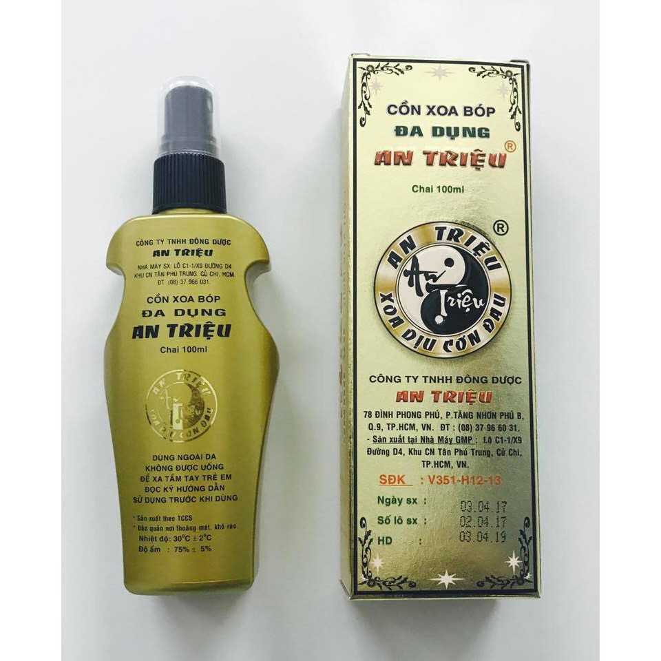 DẦU XOA AN TRIỆU 100ml
