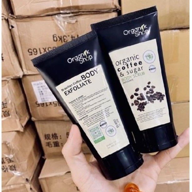 Tẩy tế bào chết coffee