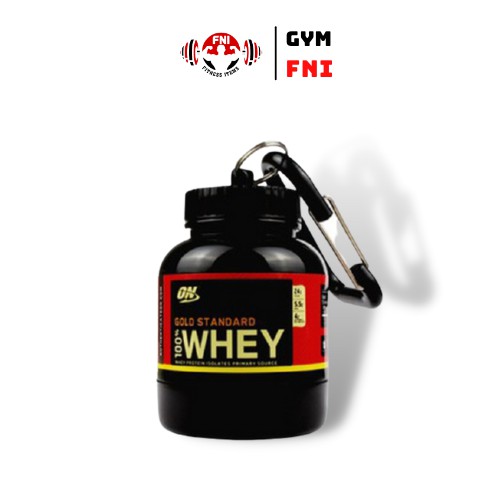 Móc Khóa Đựng Whey, BCAA Hộp Đựng Whey