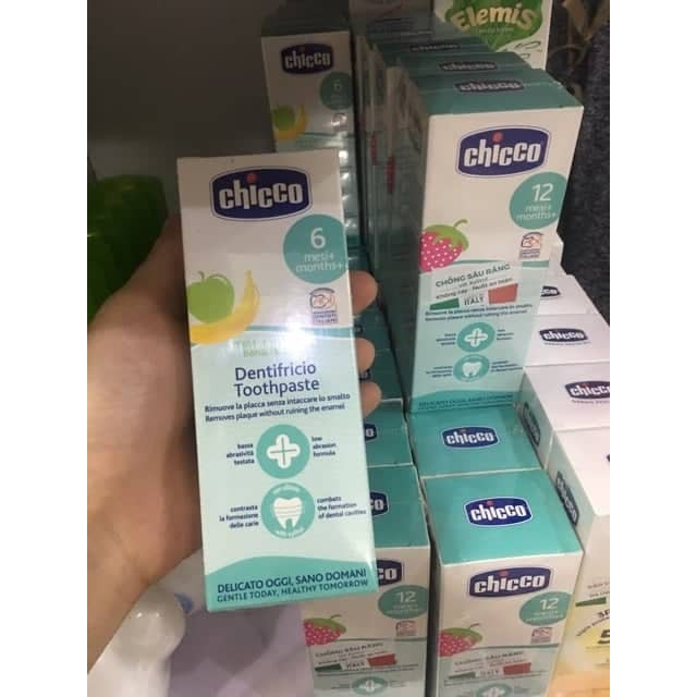 Kem đánh răng hương Chuối - Tao 6M + Chicco